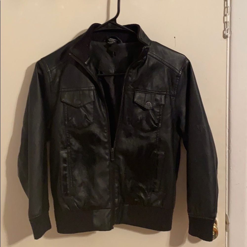 Boys Leather Jacket